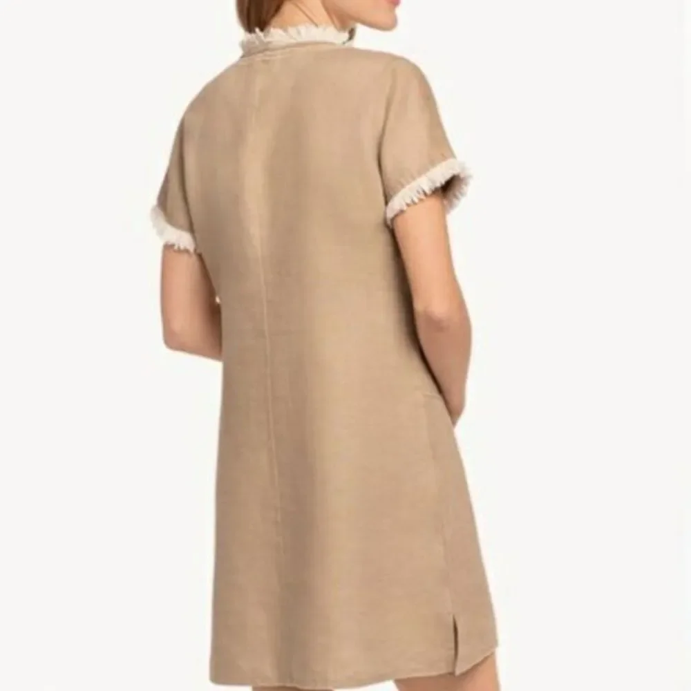 Spartina 449 Miri linen dress Marion's Social, 100% linen, embroidered S - Picture 4 of 12